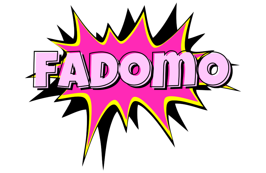 Fadomo badabing logo