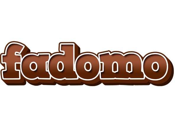 Fadomo brownie logo