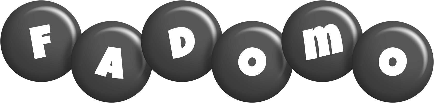Fadomo candy-black logo