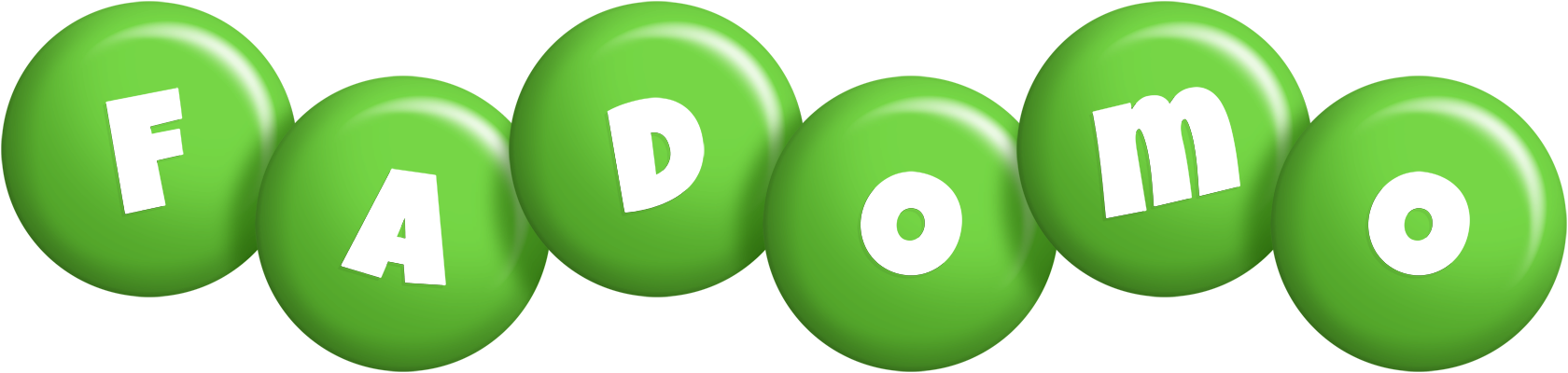 Fadomo candy-green logo