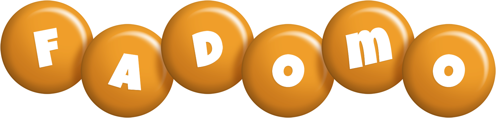 Fadomo candy-orange logo