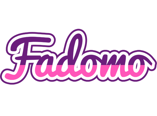 Fadomo cheerful logo