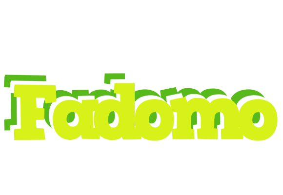 Fadomo citrus logo