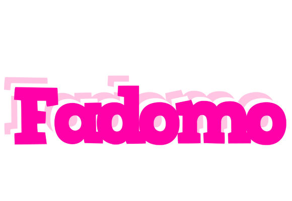 Fadomo dancing logo