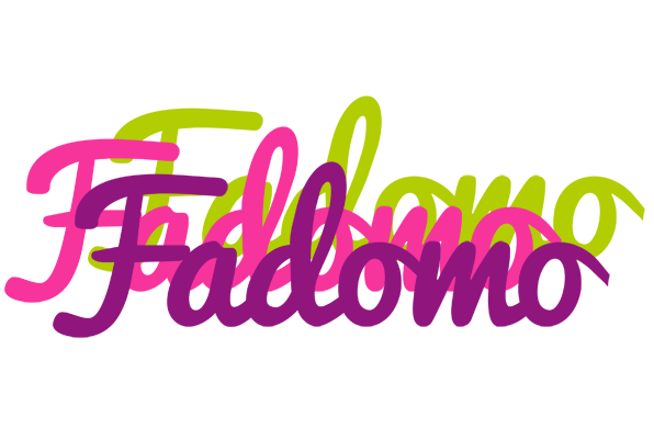 Fadomo flowers logo