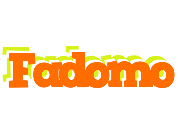 Fadomo healthy logo