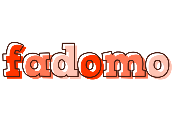 Fadomo paint logo