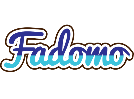 Fadomo raining logo