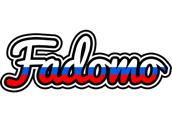 Fadomo russia logo