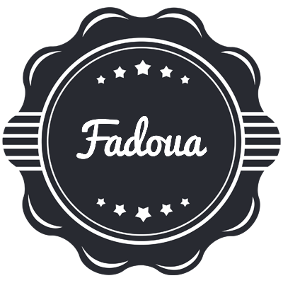 Fadoua badge logo