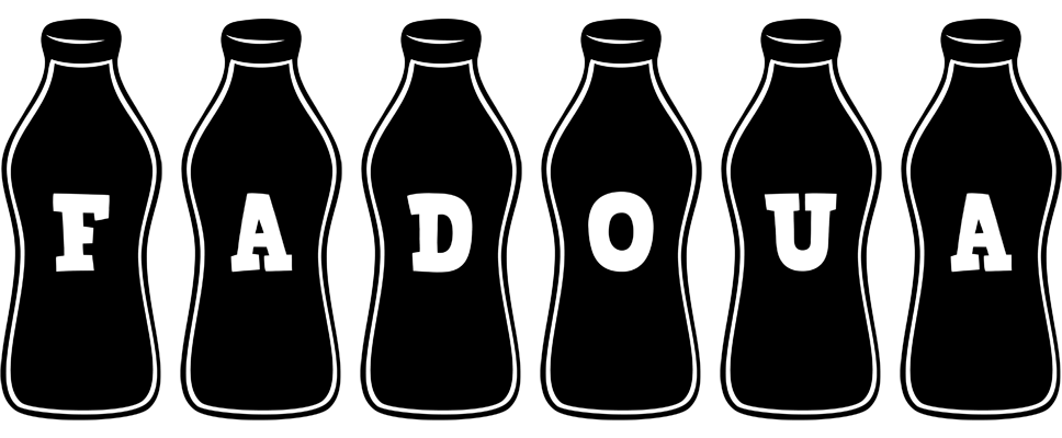 Fadoua bottle logo