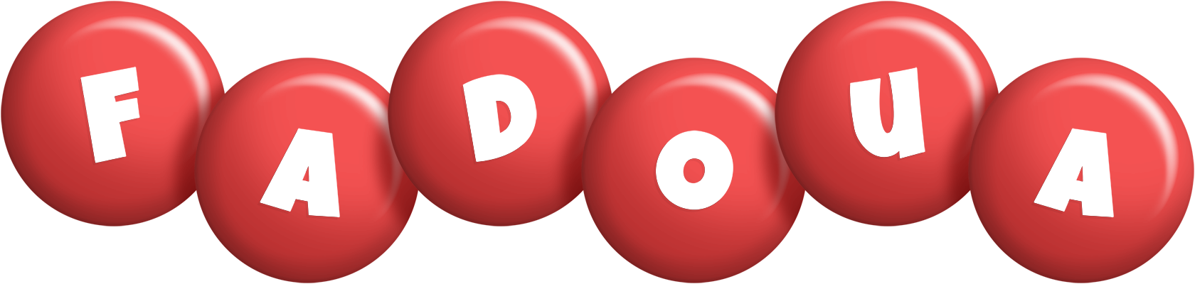 Fadoua candy-red logo