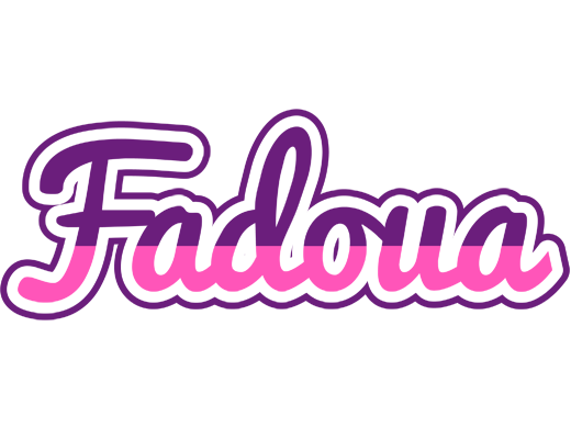 Fadoua cheerful logo