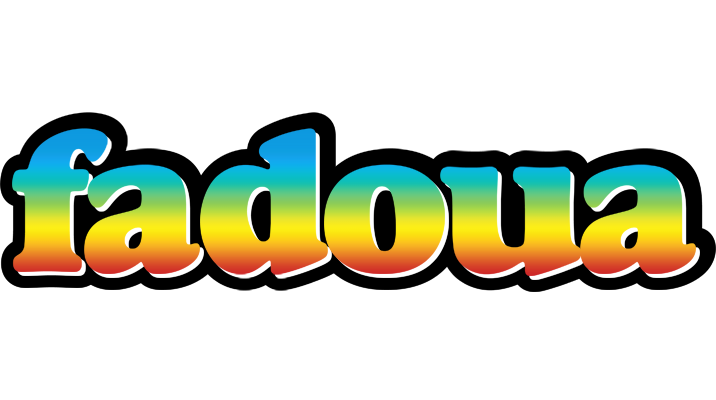 Fadoua color logo