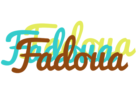 Fadoua cupcake logo