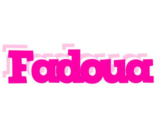 Fadoua dancing logo