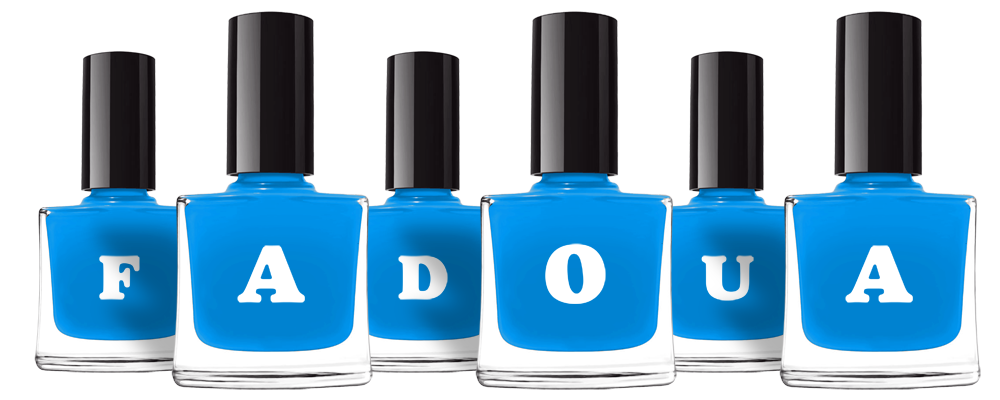 Fadoua glossy logo