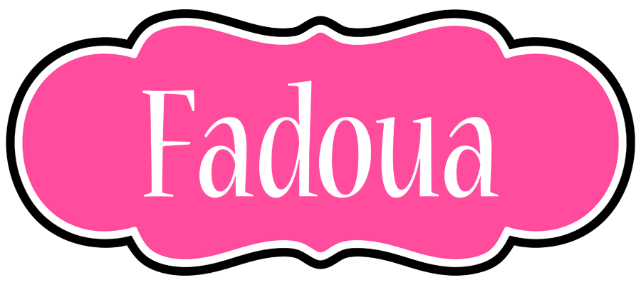 Fadoua invitation logo