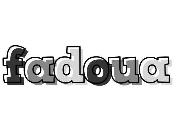Fadoua night logo