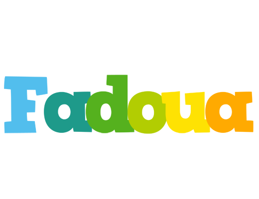 Fadoua rainbows logo