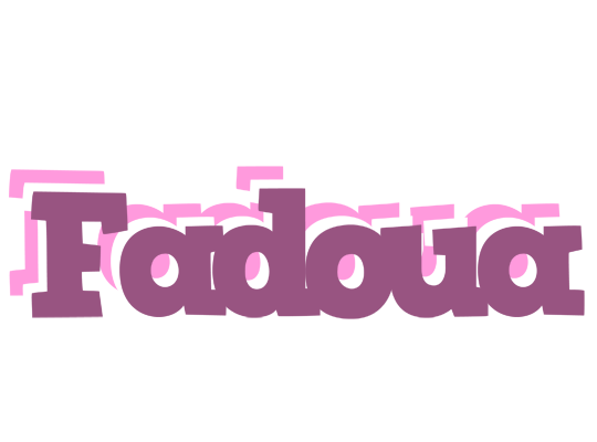 Fadoua relaxing logo