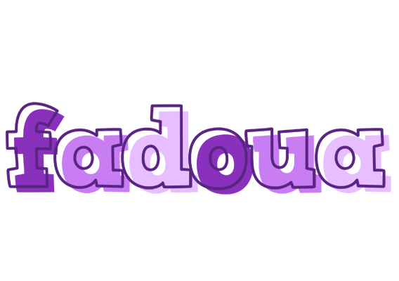 Fadoua sensual logo