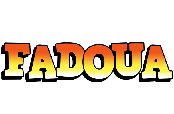 Fadoua sunset logo