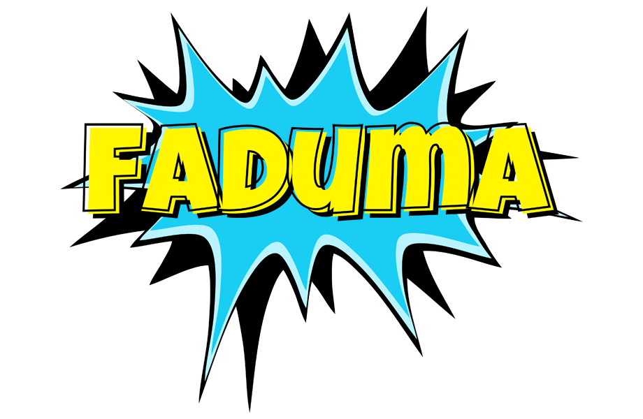 Faduma amazing logo