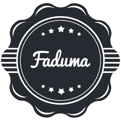Faduma badge logo