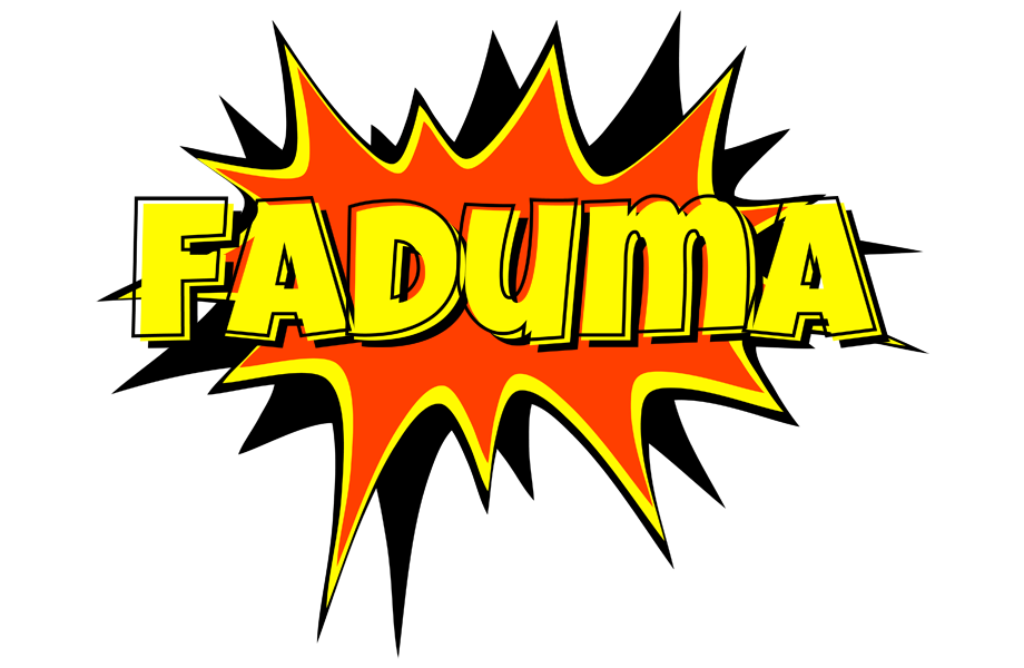 Faduma bazinga logo