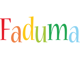 Faduma birthday logo