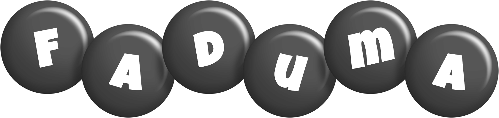 Faduma candy-black logo