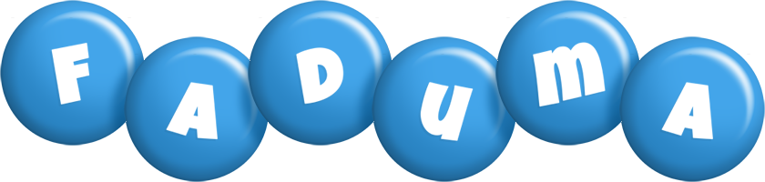 Faduma candy-blue logo