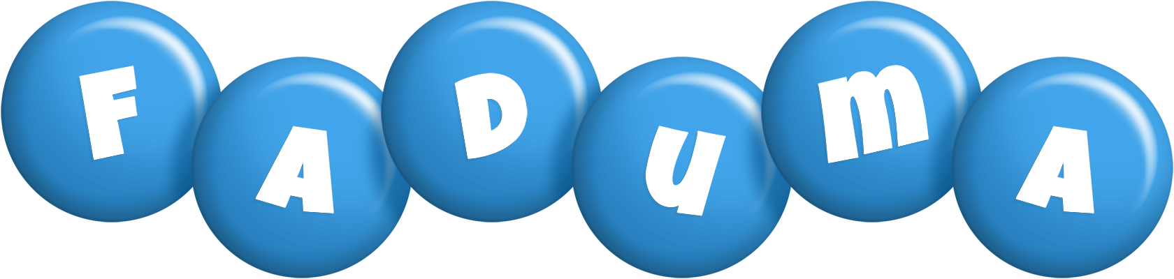 Faduma candy-blue logo
