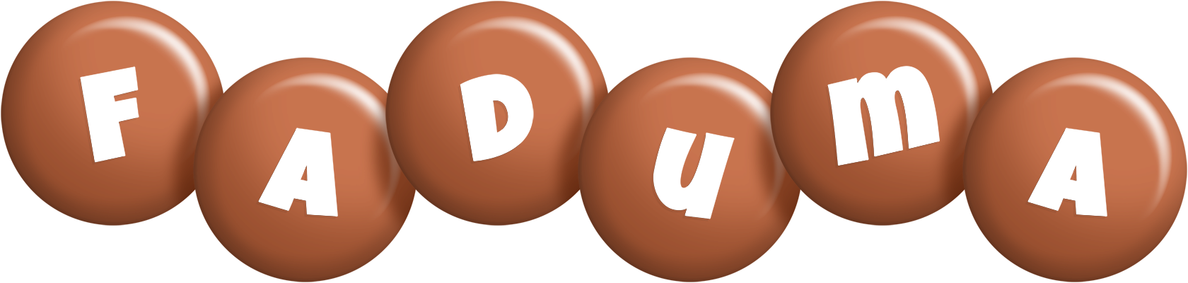 Faduma candy-brown logo