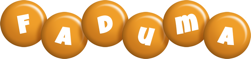 Faduma candy-orange logo