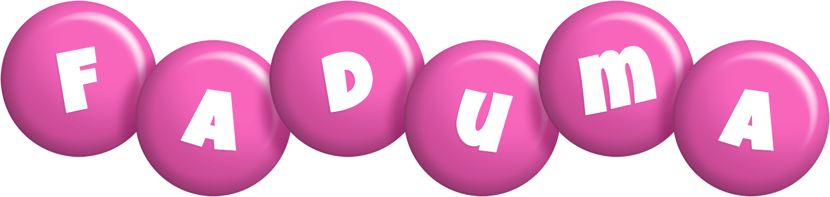 Faduma candy-pink logo