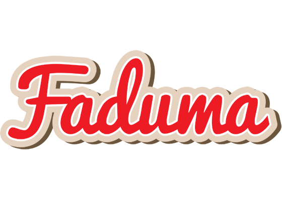 Faduma chocolate logo