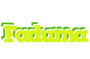 Faduma citrus logo