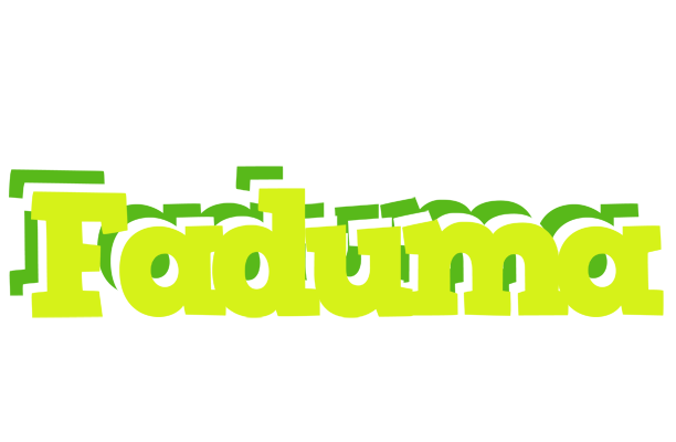 Faduma citrus logo