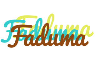 Faduma cupcake logo
