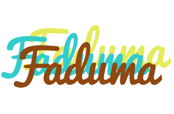 Faduma cupcake logo