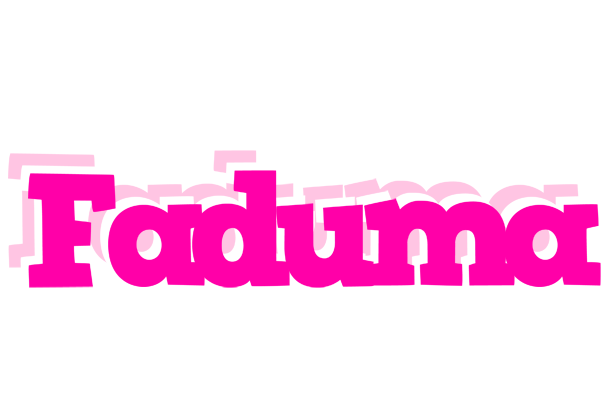 Faduma dancing logo