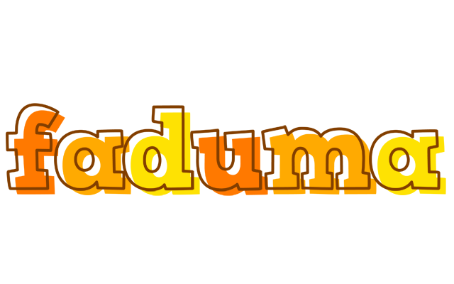 Faduma desert logo