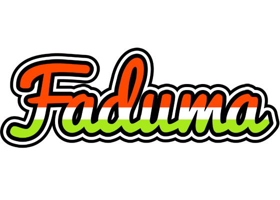 Faduma exotic logo