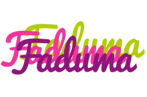 Faduma flowers logo