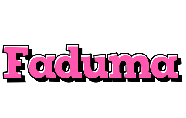 Faduma girlish logo