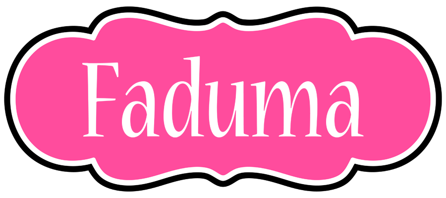Faduma invitation logo