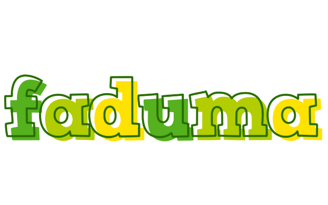 Faduma juice logo