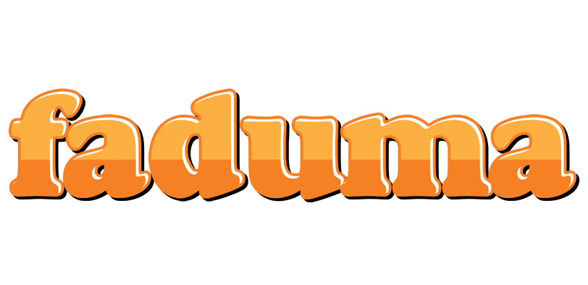 Faduma orange logo